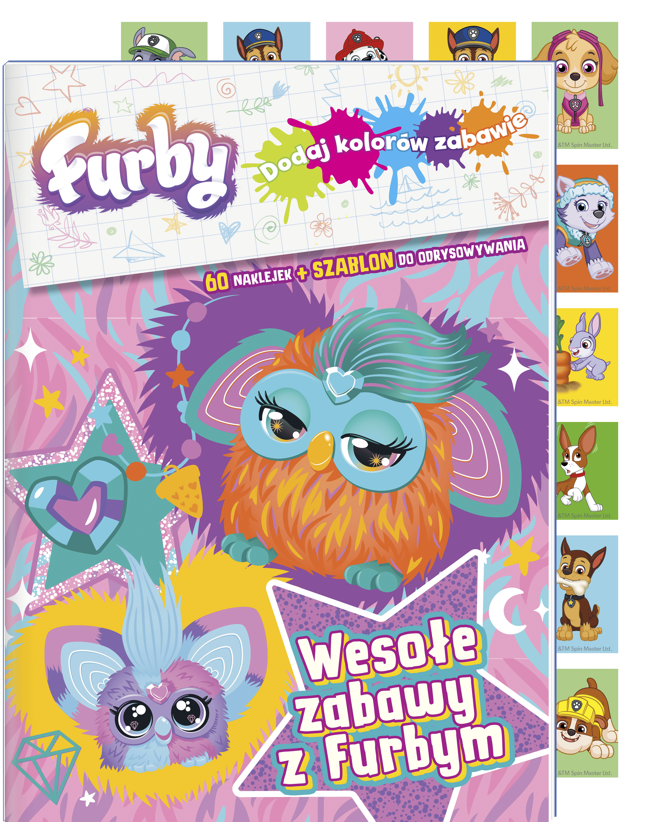Furby. Dodaj kolorów zabawie. Wesołe zabawy z Furbym Furby. Dodaj kolorów zabawie. Wesołe zabawy z Furbym