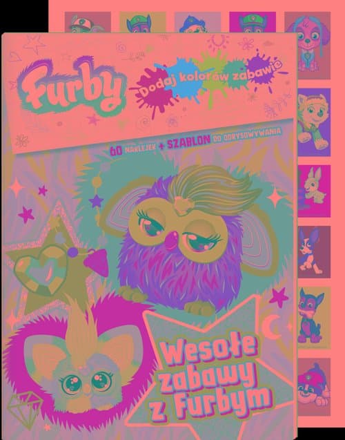 Furby. Dodaj kolorów zabawie. Wesołe zabawy z Furbym Furby. Dodaj kolorów zabawie. Wesołe zabawy z Furbym