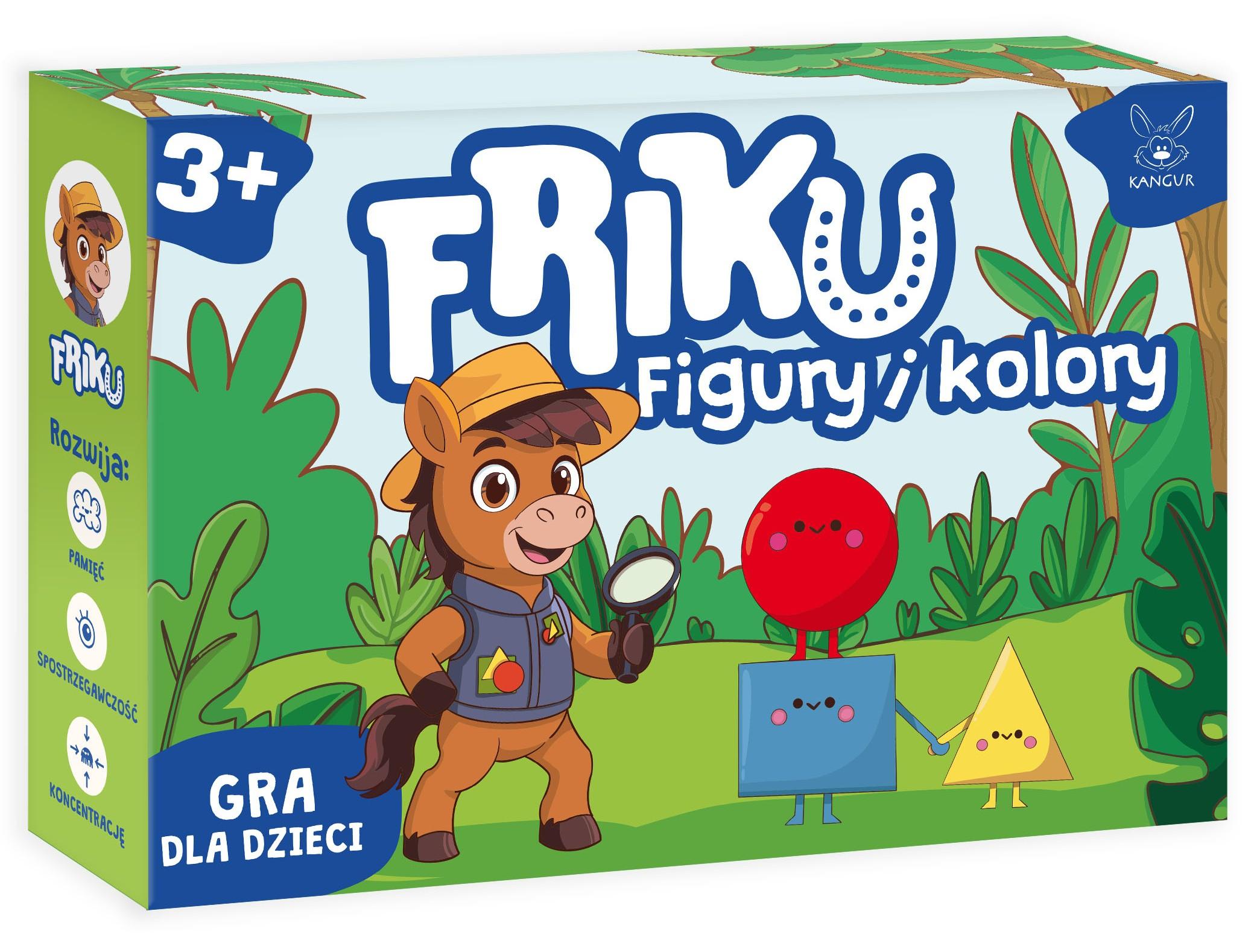Gra FRIKU Figury i Kolory
