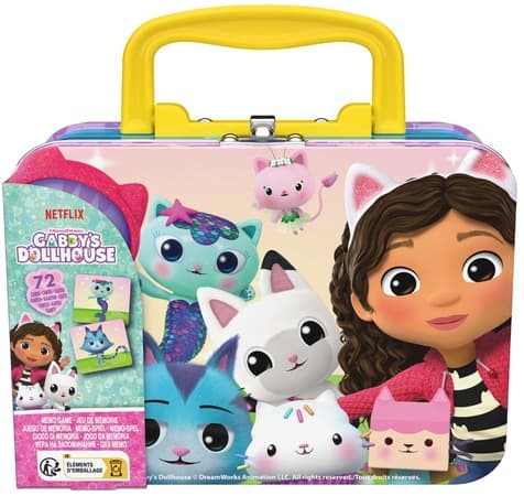 Gra Memory w Walizce Koci Domek Gabi