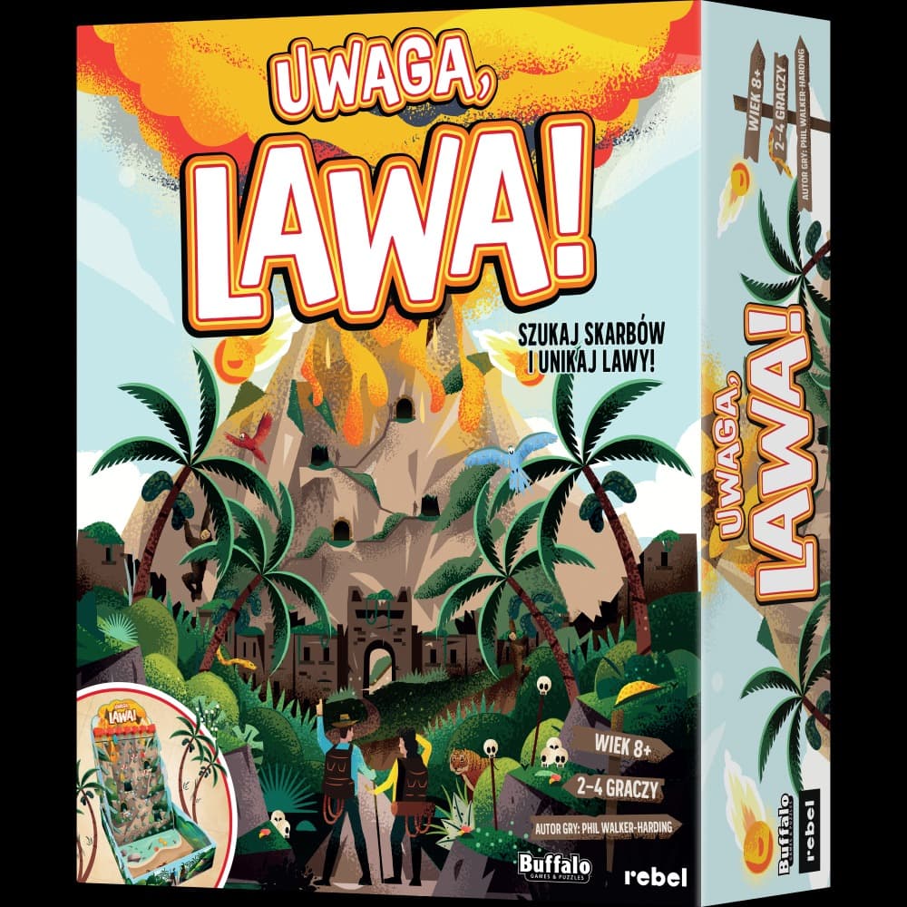 Gra Uwaga, lawa!