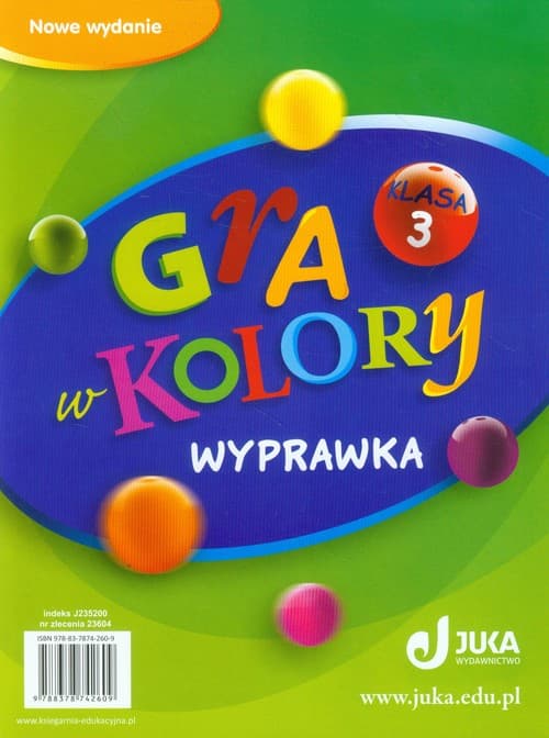 Gra w kolory 3 Wyprawka Szkoła podstawowa