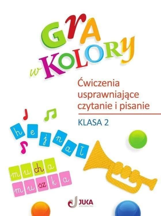 Gra w kolory SP 2 Ćwiczenia usprawniające czytanie