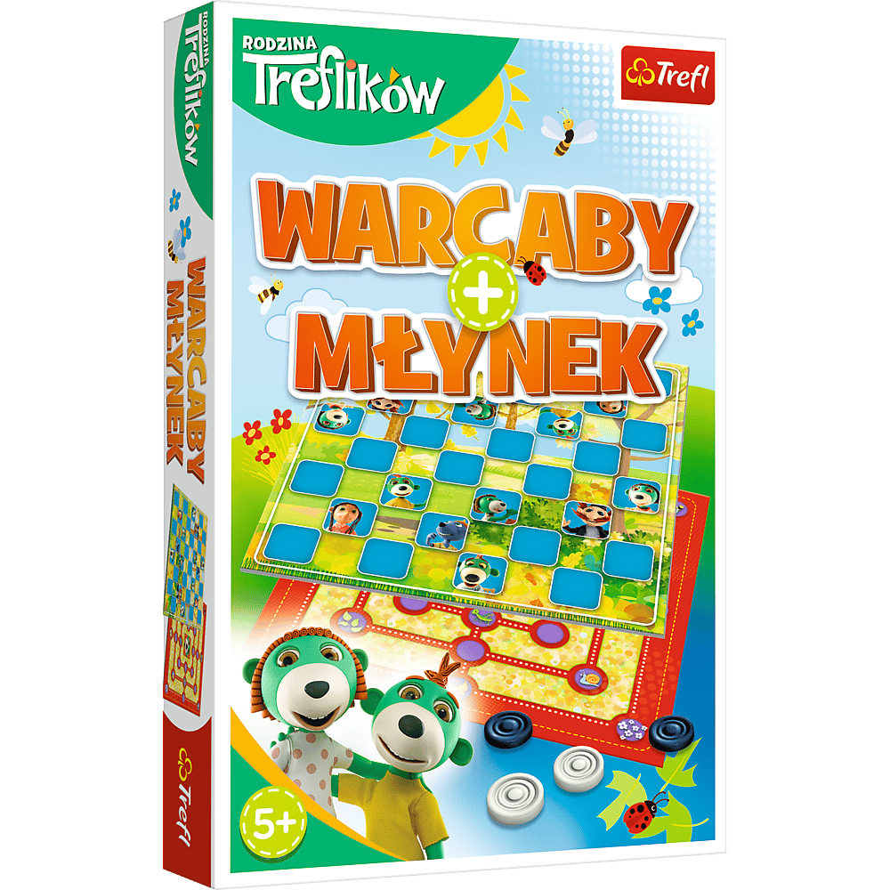 Gra Warcaby Młynek Trefliki 1920