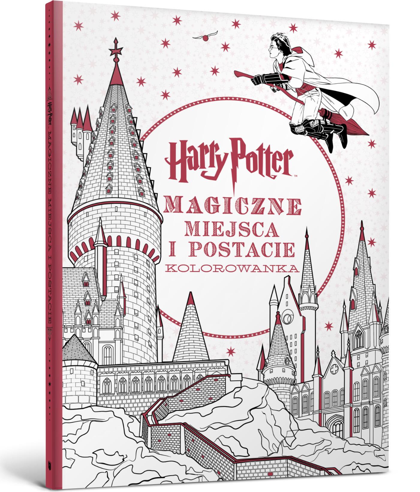 Harry Potter. Kolorowanka. Magiczne miejsca i postacie