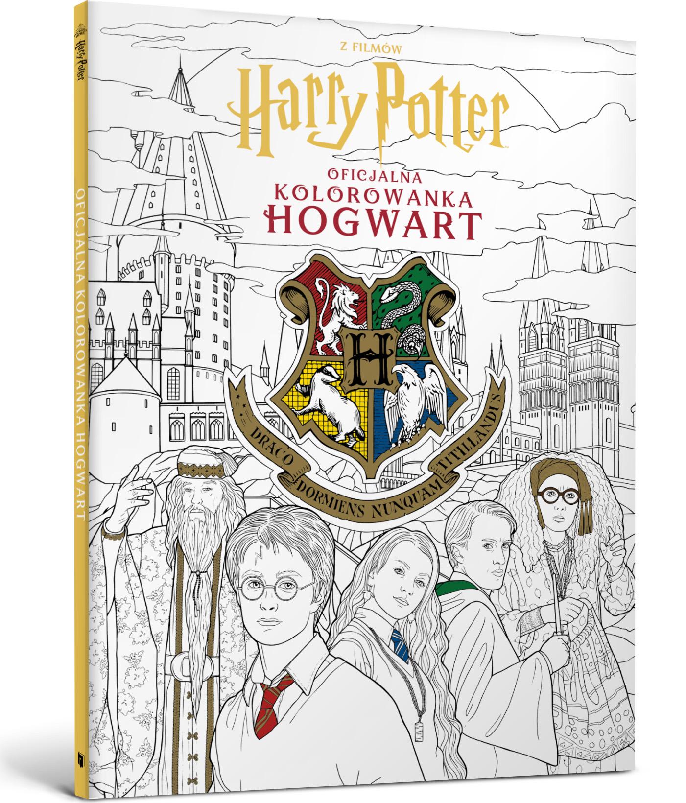 Harry Potter. Oficjalna kolorowanka. Hogwart