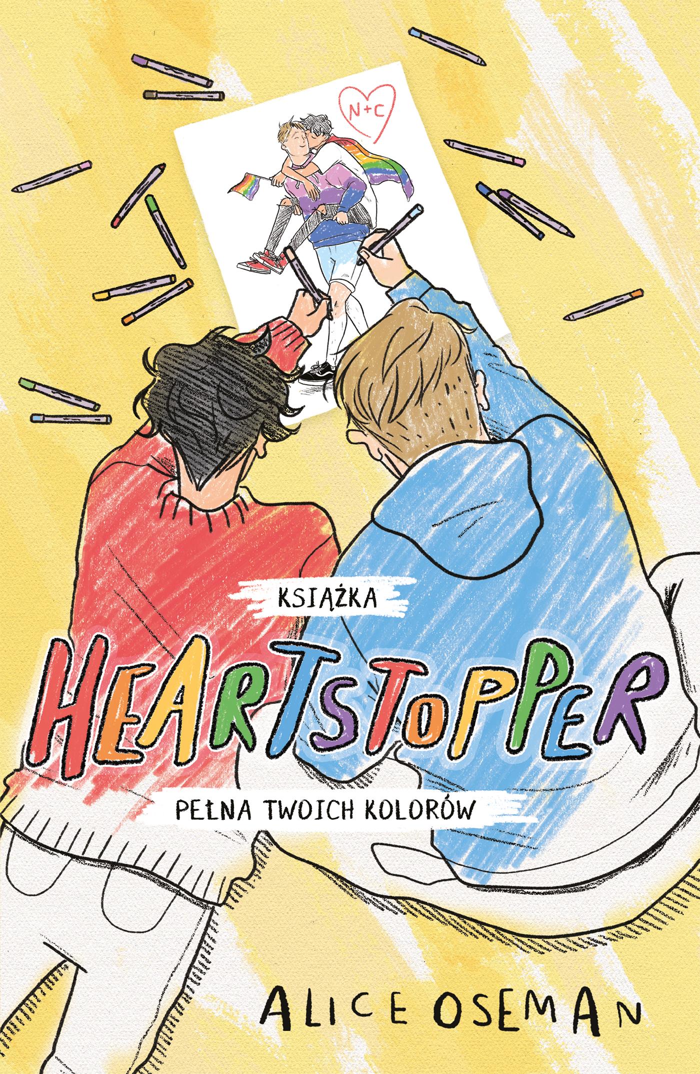 Heartstopper Książka pełna twoich kolorów
