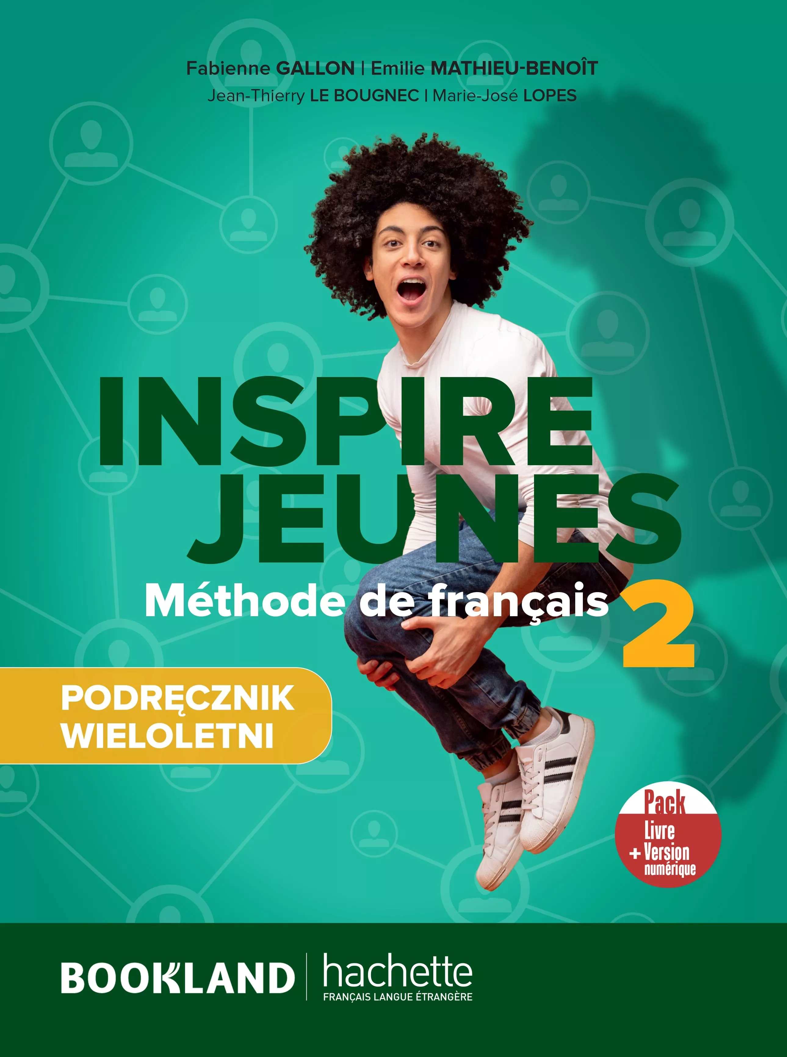 Inspire Jeunes 2 podręcznik + kod podręcznik online