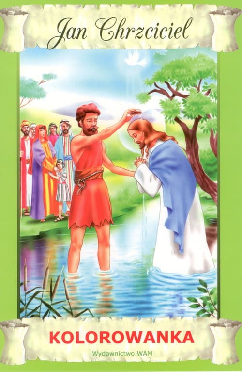 Jan Chrzciciel. Kolorowanka