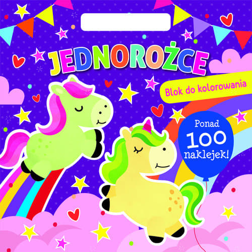 Jednorożce Blok do kolorowania