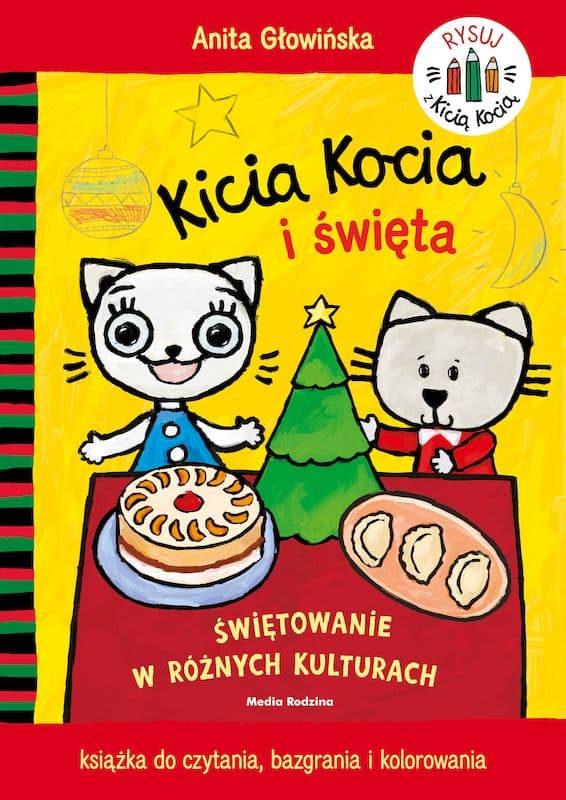 Kicia Kocia i święta Kolorowanka