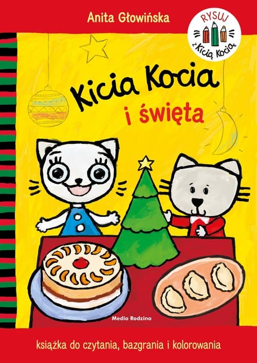 Kicia Kocia i święta Kolorowanka