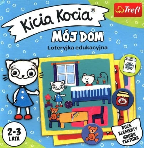Kicia Kocia Mój dom Loteryjka edukacyjna