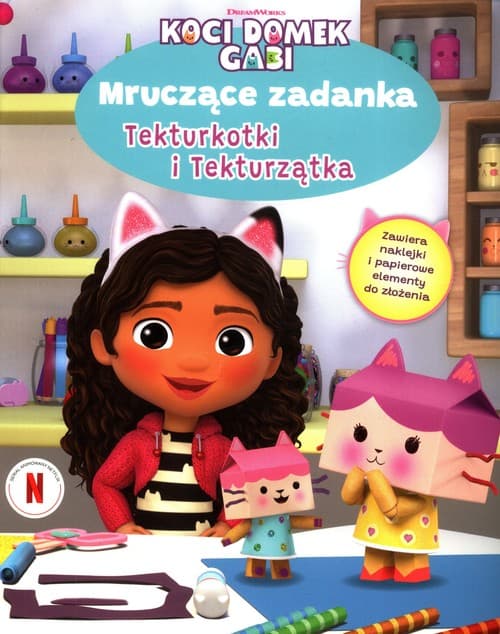 Koci Domek Gabi Mruczące zadanka Tekturkotki i Tekturzątka