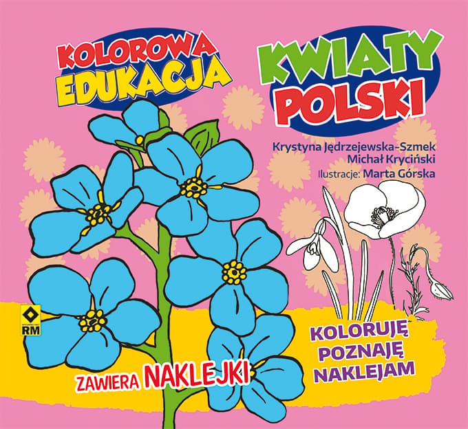 Kolorowa edukacja: Kwiaty Polski