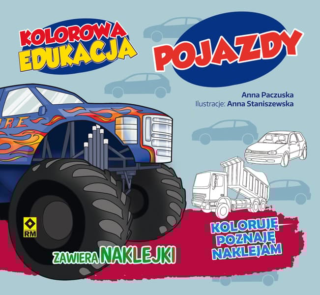 Kolorowa edukacja Pojazdy