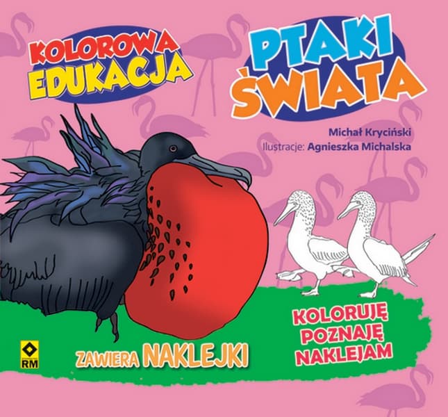 Kolorowa edukacja Ptaki świata.