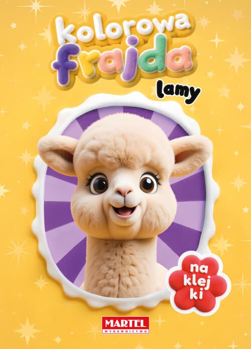 Kolorowa frajda. Lamy z naklejkami