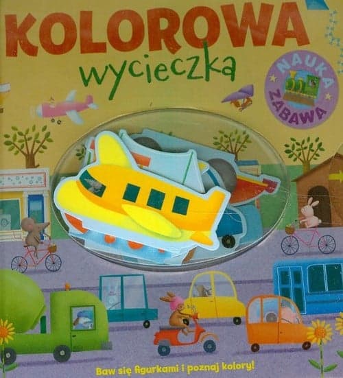 Kolorowa wycieczka Nauka zabawa Baw się figurkami i poznaj kolory