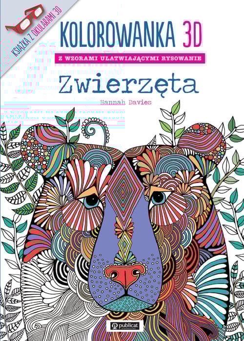 Kolorowanka 3D Zwierzęta