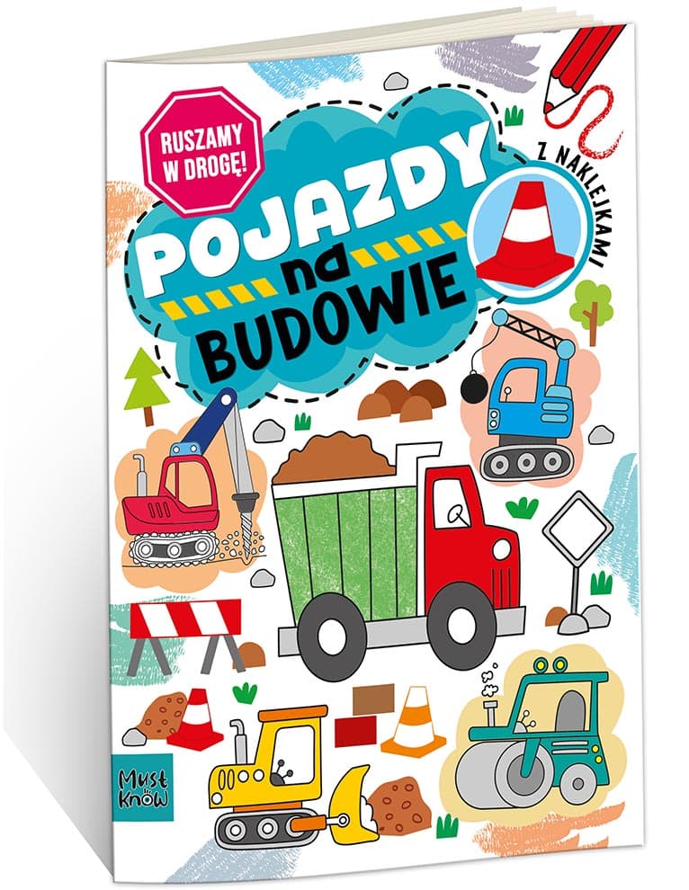 Kolorowanka a4 ruszamy w drogę - pojazdy na...