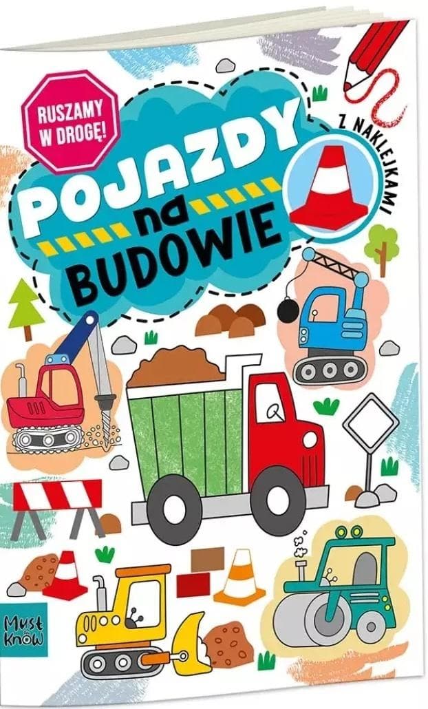 Kolorowanka a4 ruszamy w drogę - pojazdy na...