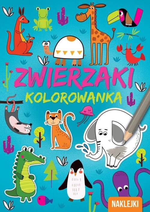 Kolorowanka A4  Zwierzaki