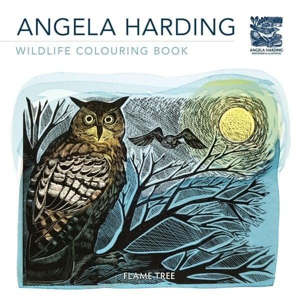 Kolorowanka Angela Harding Wildlife Colouring Book