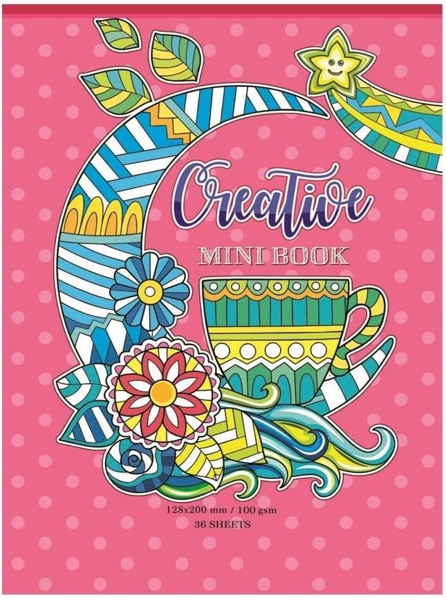 Kolorowanka antystresowa 126x200 36 kartek TW Różowa