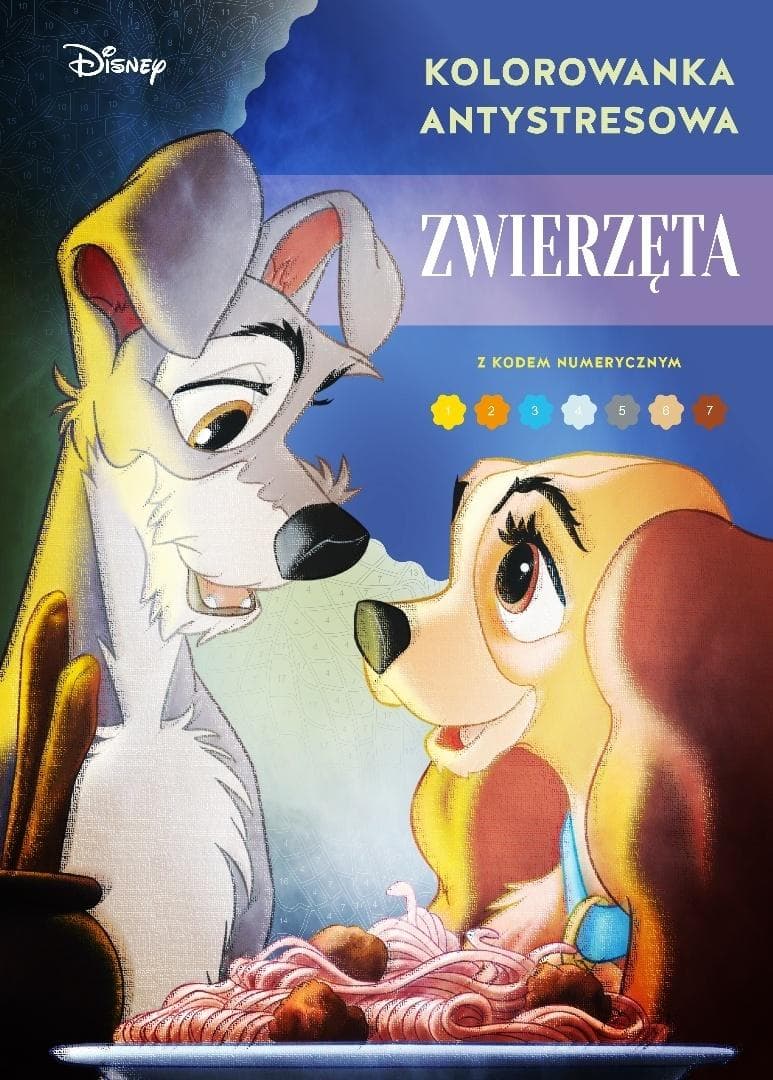 Kolorowanka antystresowa. Zwierzęta. Disney