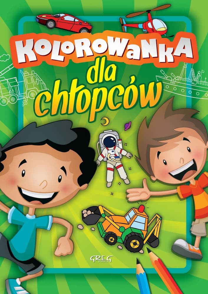 Kolorowanka dla chłopców