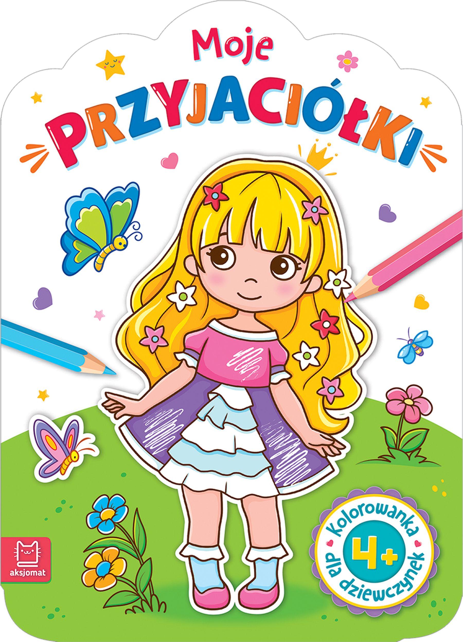 Kolorowanka dla dziewczynek. Moje przyjaciółki