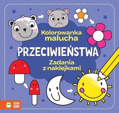 Kolorowanka malucha Przeciwieństwa