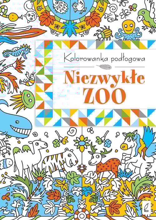 Kolorowanka podłogowa. Niezwykłe ZOO