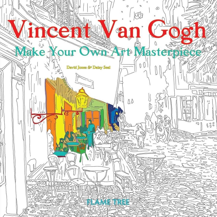 Kolorowanka Vincent Van Gogh (Art Colouring Book)