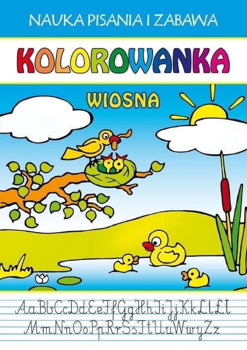 Kolorowanka Wiosna