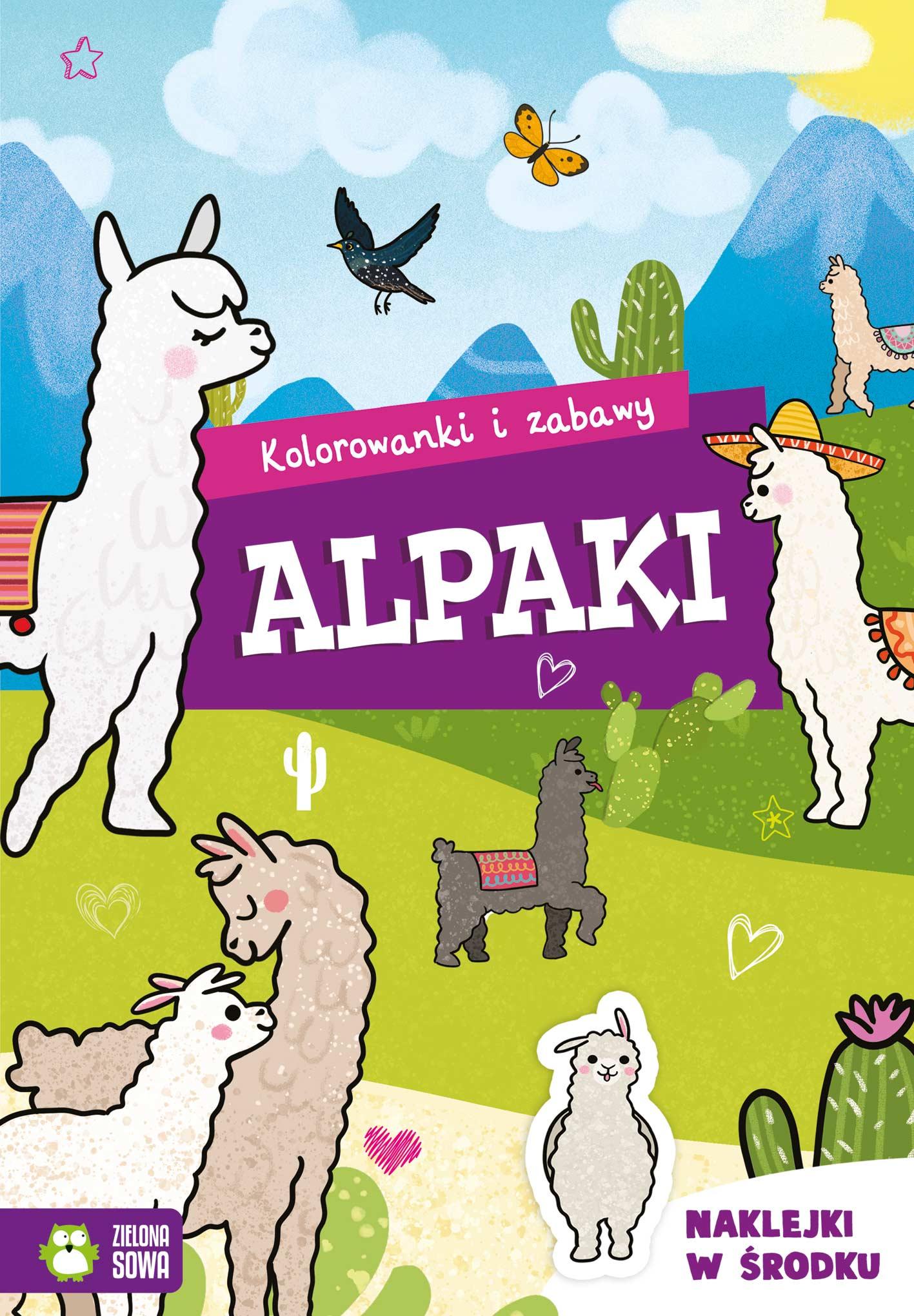 Kolorowanki i zabawy Alpaki
