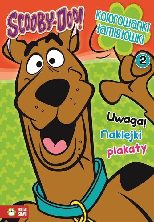 Kolorowanki łamigłówki Część 2 Scooby-Doo