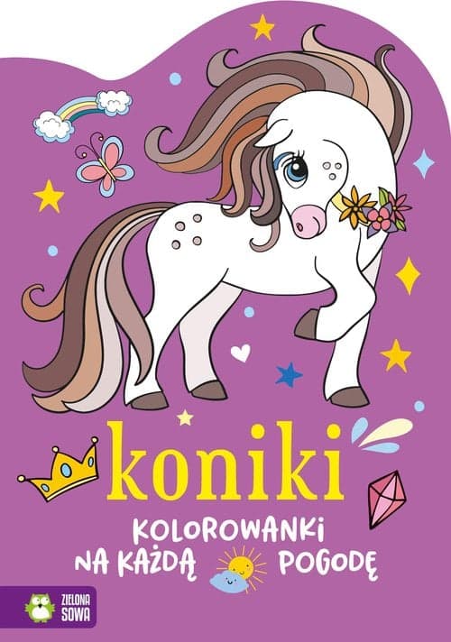 Kolorowanki na każdą pogodę Koniki
