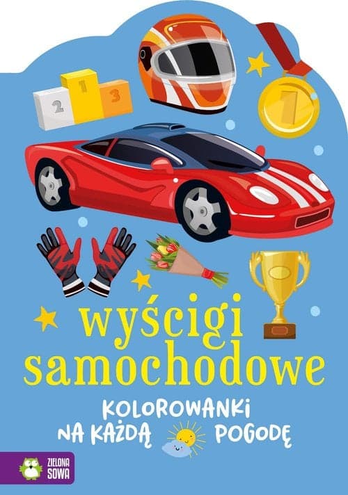 Kolorowanki na każdą pogodę Wyścigi samochodowe
