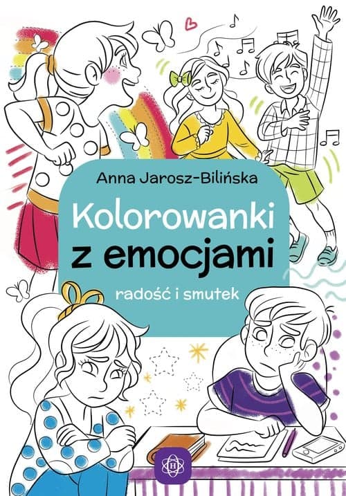 Kolorowanki z emocjami Radość i smutek