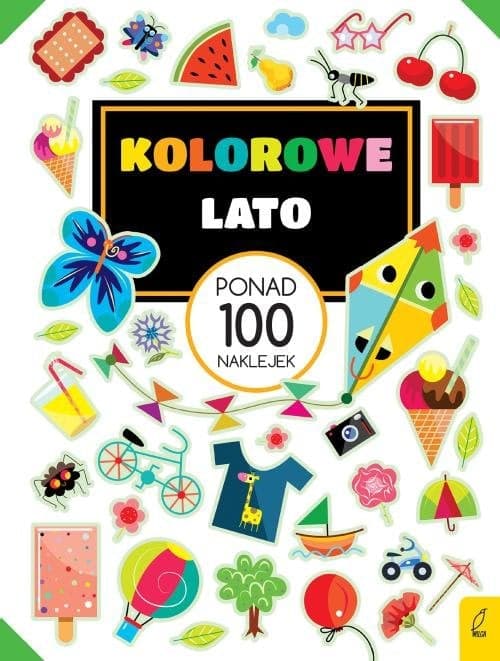 Kolorowe lato Ponad 100 naklejek