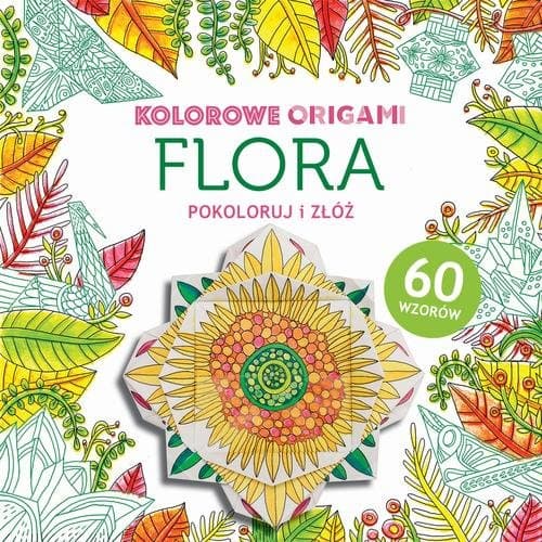 Kolorowe origami. Flora