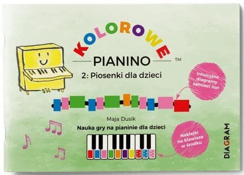 Kolorowe Pianino 2. Piosenki dla dzieci