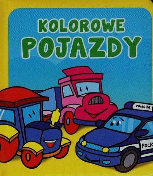 Kolorowe pojazdy. Pianki