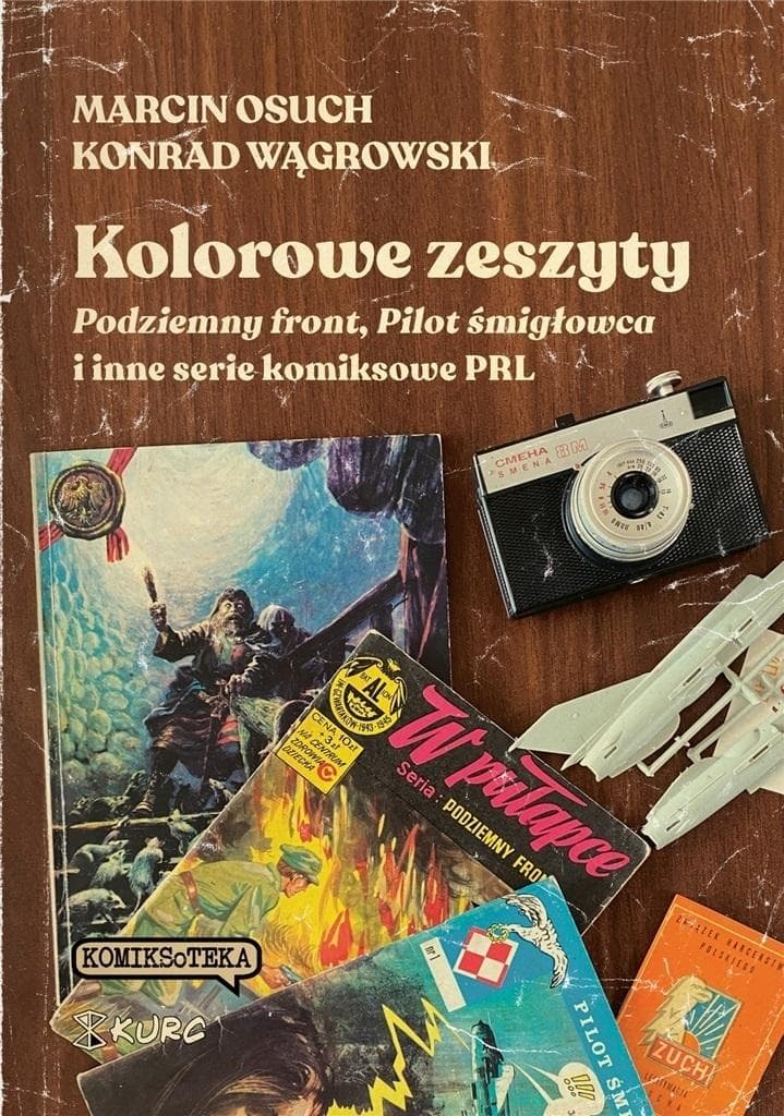 Kolorowe zeszyty Podziemny front, Pilot śmigłowca i inne serie komiksowe PRL