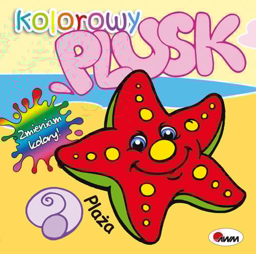Kolorowy plusk Plaża