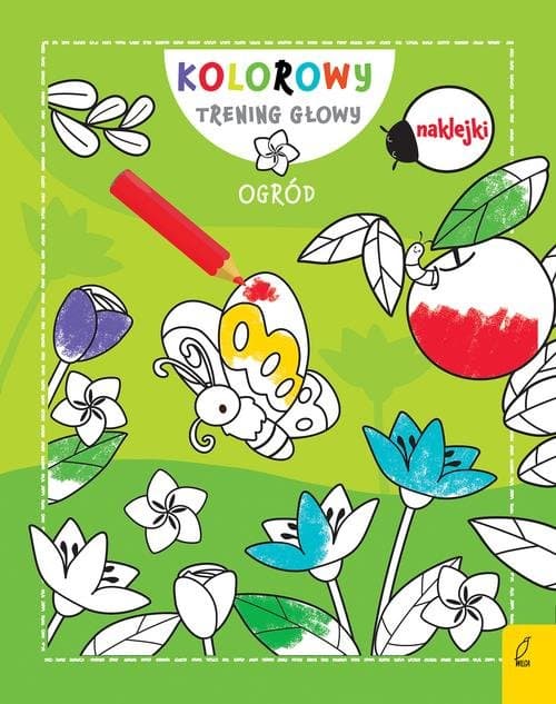 Kolorowy trening głowy Ogród