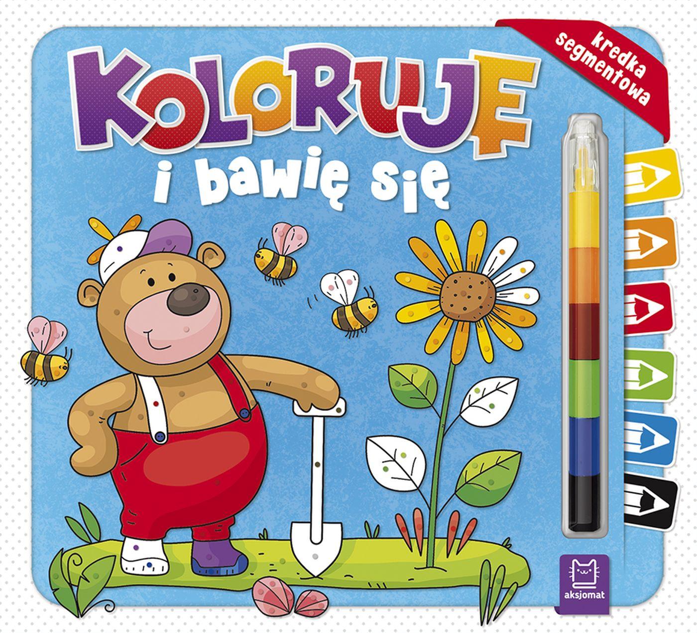 Koloruję i bawię się Kredka segmentowa