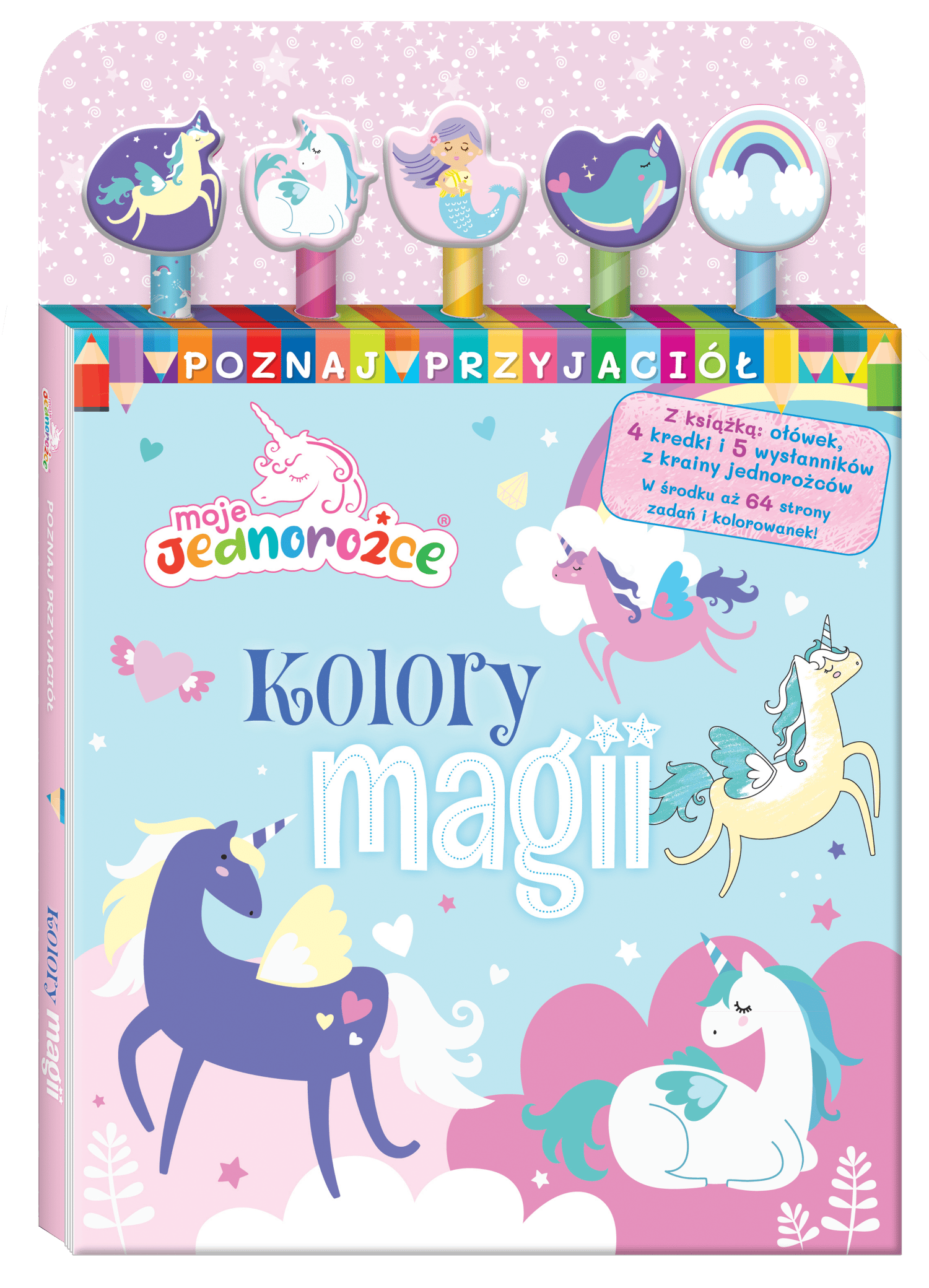 Kolory magii. Moje Jednorożce. Poznaj przyjaciół